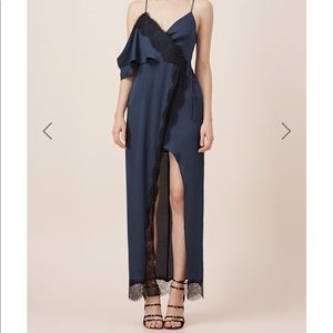 Keepsake the Label navy slip maxi dress - New